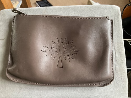 Mulberry blossom pouch taupe - blossom,