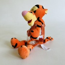 Disney Tigger Clear Purse Pouch Bag Soft Toy Cuddly Plush Winnie The Pooh 8”