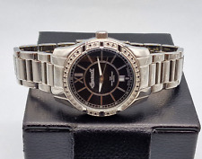 NOS INGERSOLL DIAMOND LIMITED EDITION 167/25 BLACK DIAL QUARTZ MAN'S WATCH BOXED