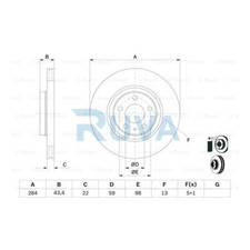 Fits doblo fiorino tipo - fiorino,