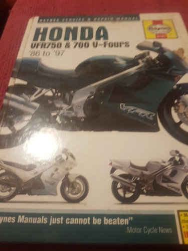 Honda vfr750 workshop manual - honda,