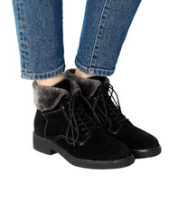 Ex M&S Women's Wide Fit Suede
