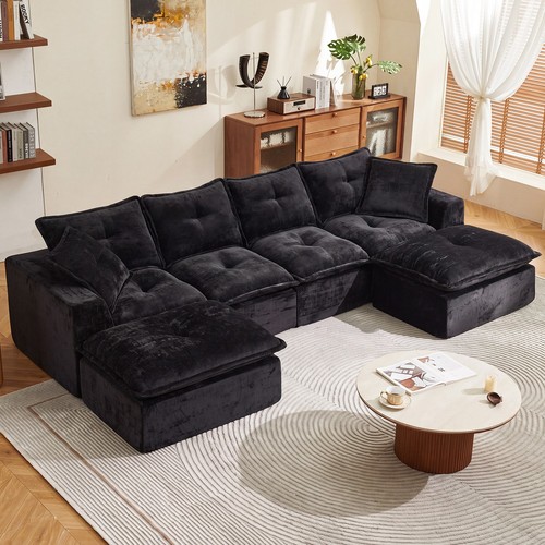 Boneless cloud sofa shaped - cloud, u-shaped