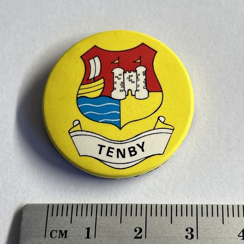 Collectible pin badge tenby - collectible,