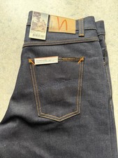 Nudie Jeans Steady Eddie II - DRY DEADSTOCK  12 - Limited Ed - W33 L32 BNWT