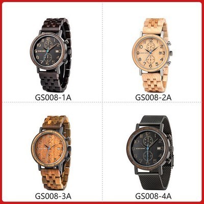 Wooden bamboo watch for - wooden,