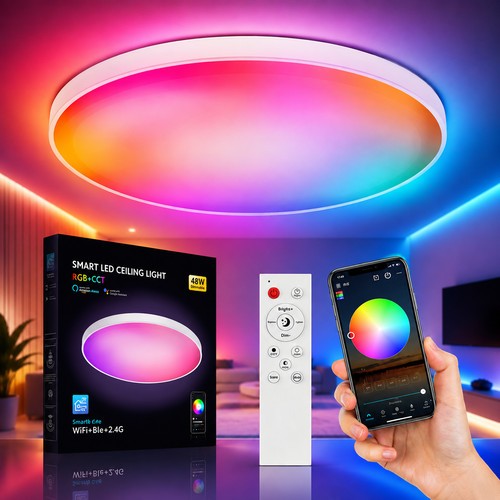 Rgb ceiling light smart - light,,