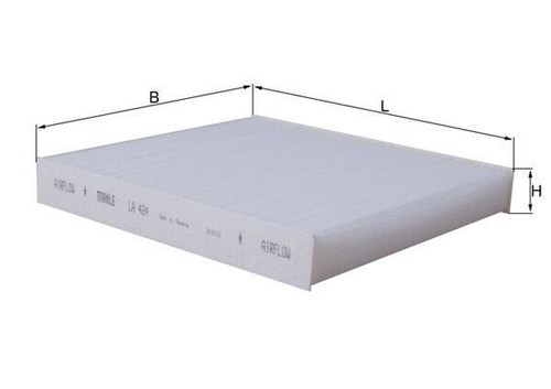 Mahle la424 cabin air - mahle, filter