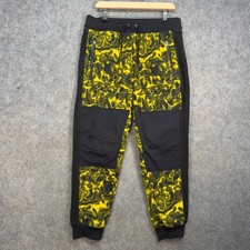 The North Face Fleece Pants Mens M Black Yellow 94 Rage Classic Urban Explorer