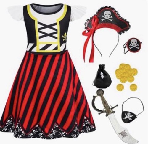 Girls pirate fancy dress - fancy,