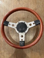 Mountney Classic Wooden Sports Steering Wheel