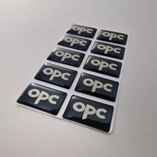 10x OPC 3D Domed Bage Logo