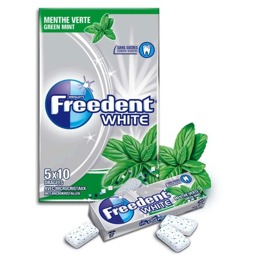 Freedent white sugar free - white, sugar-free