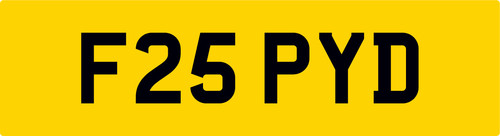 Spyder reg number - reg, f25