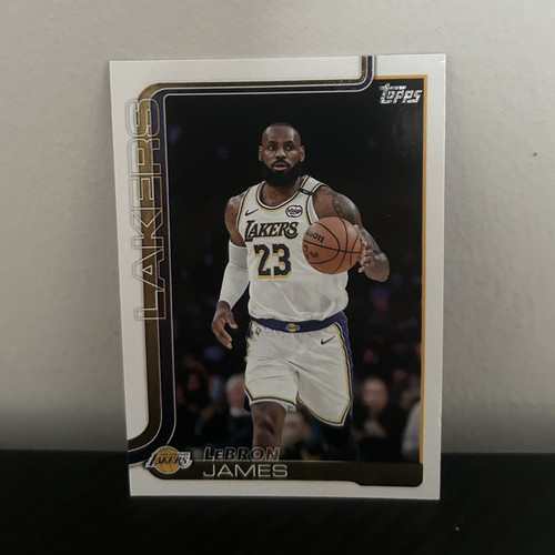Topps 2025 lebron james los - 2025-26,