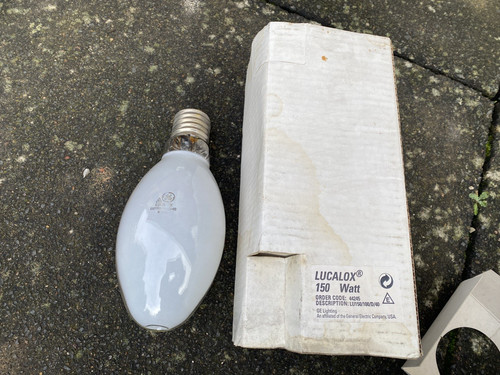 150w son 1993 hps lamp - ge, son-e