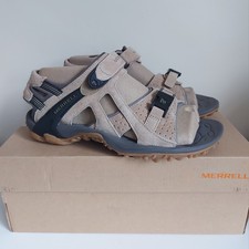 Merrell Kahuna III Sandals Womens Taupe Vibram Soles Size UK 7 New in Box