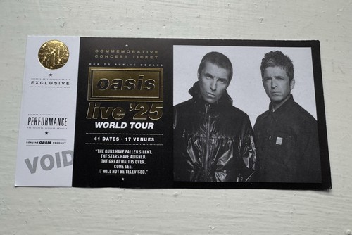 Oasis live world - ‘25,