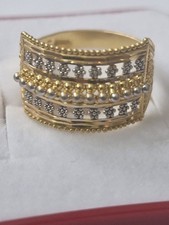 22ct gold designer ring 3.9 grams UK HALLMARKED BRAND NEW IN BOX