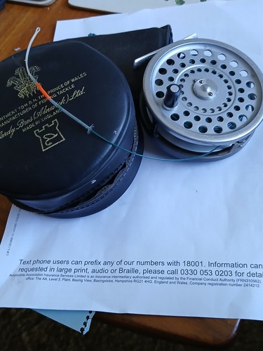 Hardy marquis fly - 8/9, reel