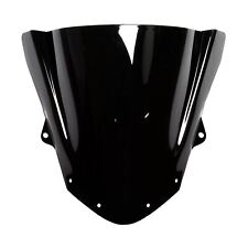 Kawasaki ZX-6R Ninja 600cc 2009-2012 - MPW Double Bubble Black Windshield Screen