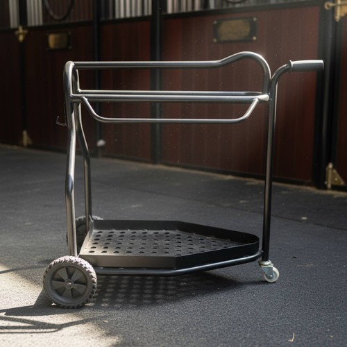 Saddle storage trolley - storage,