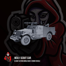 M3A1 Scout Car Bolt Action