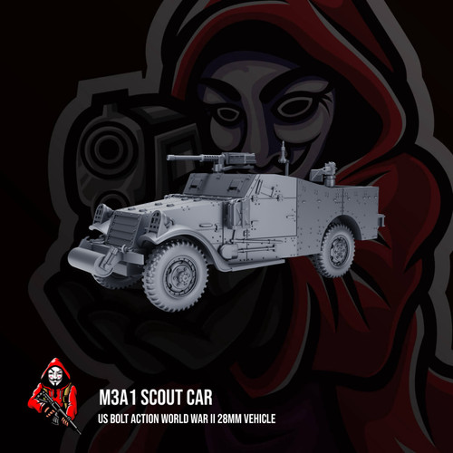 M3a1 scout car - m3a1, bolt