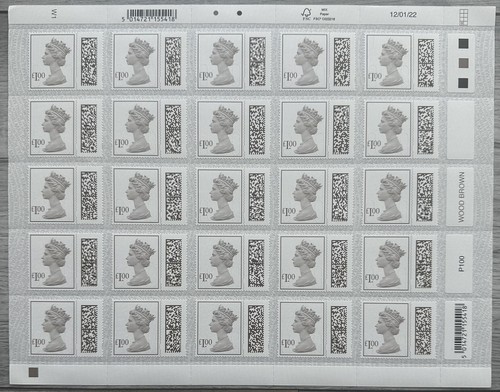 Full half sheet royal - 25,