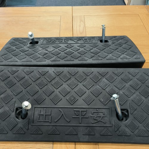 2pcs heavy duty rubber - heavy, kerb