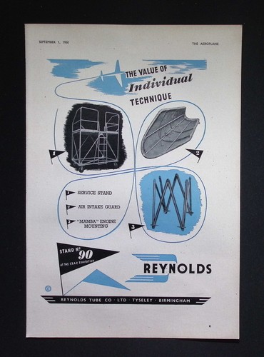 Original 1950 advert reynolds - original,