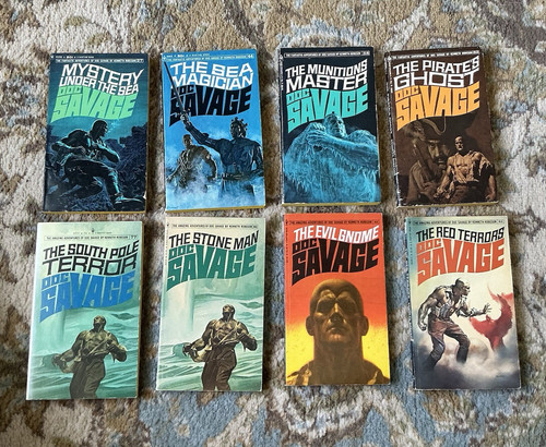 Doc savage bantam books - doc,