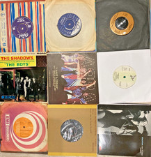 Over 100 vinyl singles job lot mixed genres
