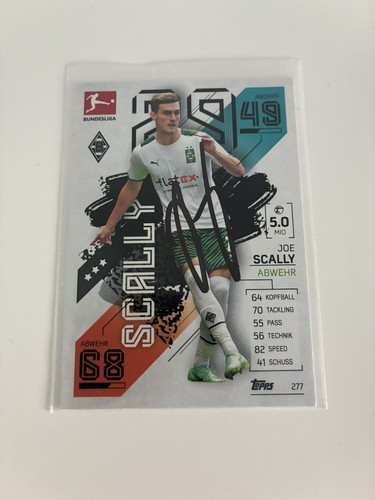 Joe scally autograph topps - autograph,