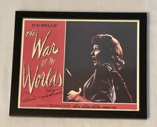 Custom framed and signed The