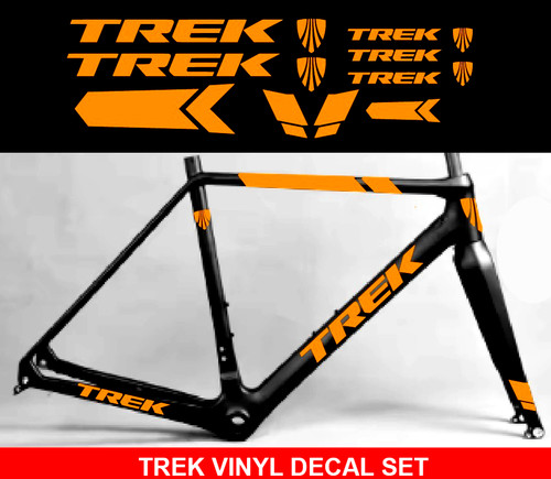 Orange trek bike - , frame