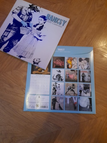Banksy genuine calendar 2026 - calendar,