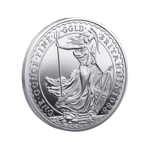 Britannia coin brilliant - coin,