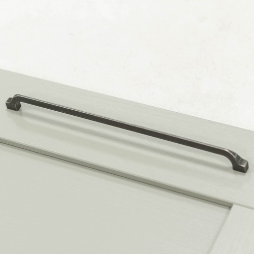 Pewter iron cupboard handles - pewter,