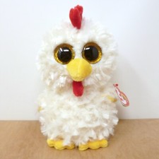 Rare Ty Beanie Boos Boo 2019 Hennie the Chicken Plush Soft Toy USA Exclusive 6"