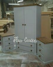HANDMADE AYELSBURY NEXT (GREY) (DARK OAK) 3 PIECE BEDROOM SET NOT FLAT-PACK!