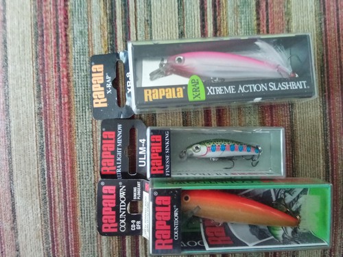 Selection rapala lures - a,