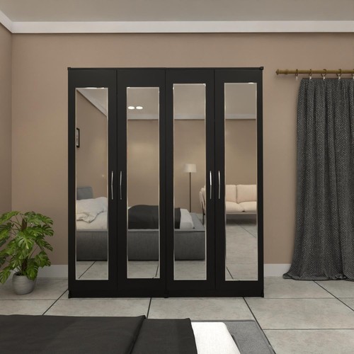Door mirrored wardrobe - 4, –