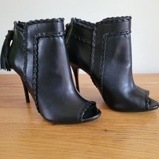 RALPH LAUREN Black Leather