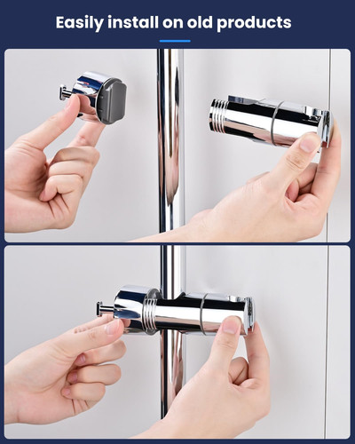 Adjustable shower head holder - adjustable,