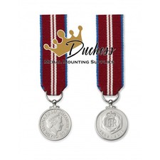Queens Diamond Jubilee 2012 Miniature Medal