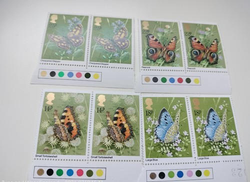 1981 butterfly series stamps