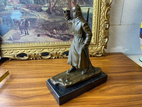 Bronze sculpture russian - bronze,