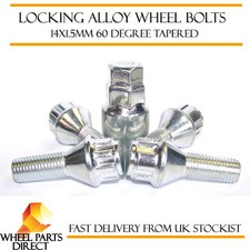 Locking Wheel Bolts 14x1.5 Nuts Tapered for Mercedes C-Class [W204] 07-14