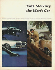 Mercury Range 1967 USA Market Brochure Comet Cyclone Monterey Marquis Cougar